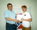 12/9/03 New Members get certificates.