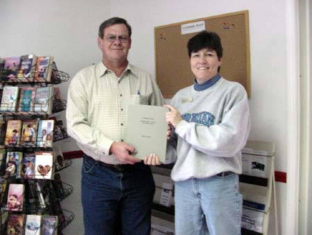 Confederate Bural Book Donated to the East Hickman Library