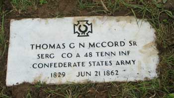 Sgt. Thomas G N McCord Sr