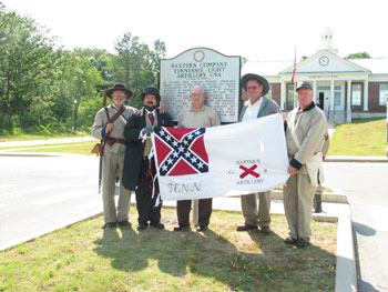picture of 2034 Camp Members dedicating historic marker