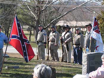 SCV Members Honor Guard