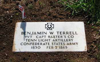 Pvt Benjamin W Terrell
