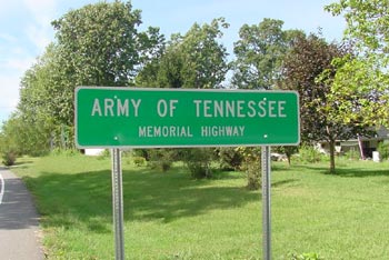 Highway 240 in Lawrence County Tennessee, Army of Tennessee Memorial Highway